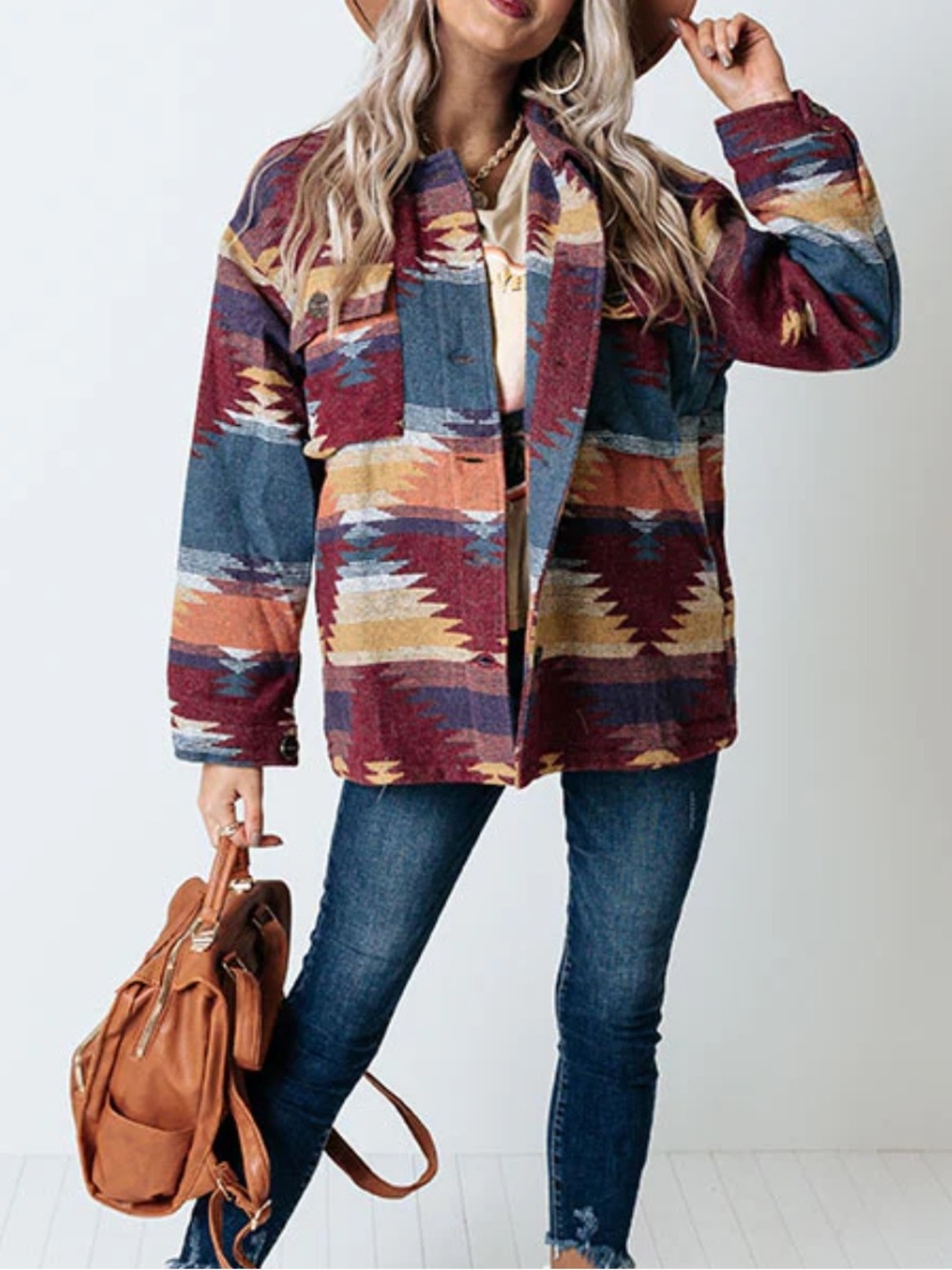 SKIING IN STYLE JACKET IN WINE